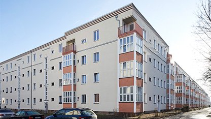 Außenansicht des Neubauprojektes Genslerstraße