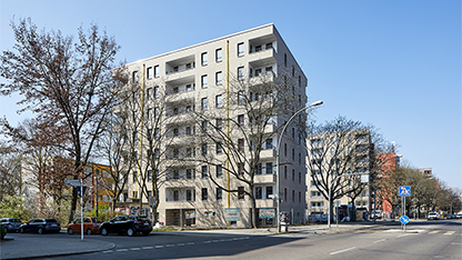 Außenansicht der Sewanstraße