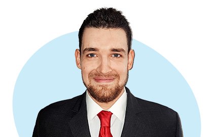 Portrait vom Mieterrats-Mitglied Ragnar Frey. Er lächelt in die Kamera.